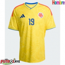 Camiseta Colombia Rafael Santos Borre #19 Primera Equipación Mundial 2026 manga corta